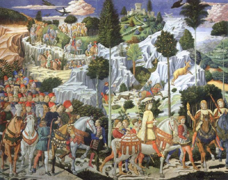 Benozzo Gozzoli Journey of the Magi to Bethlehem Germany oil painting art